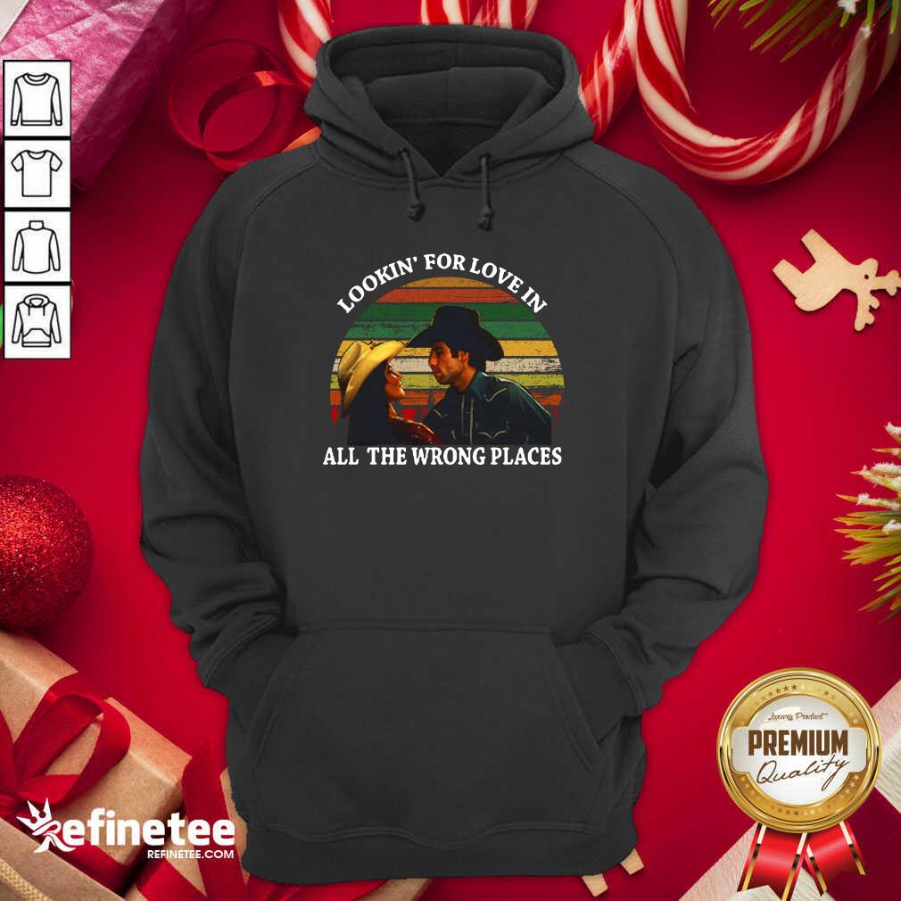 Lovely Looking For Love In All The Wrong Places Music Top Vintage Shirt