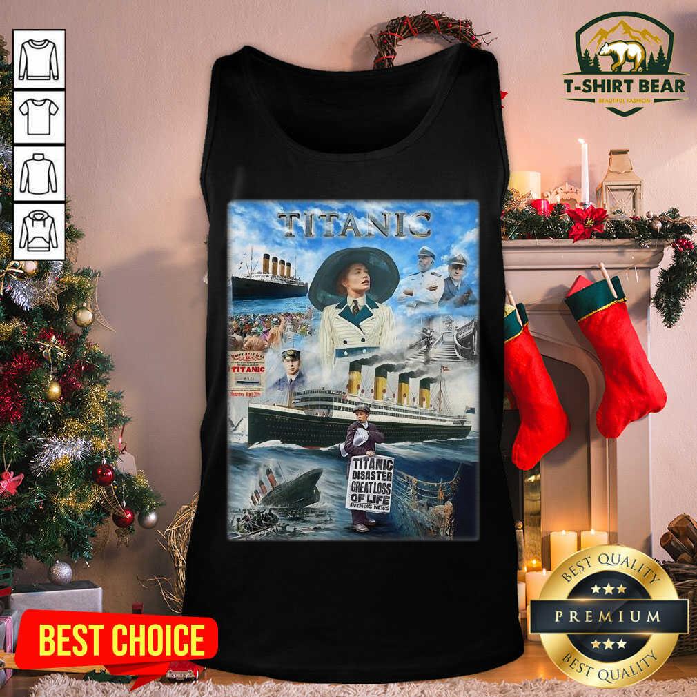 Lovely Titanic Sinking Gift Poster Vintage Memorabilia Movie Shirt