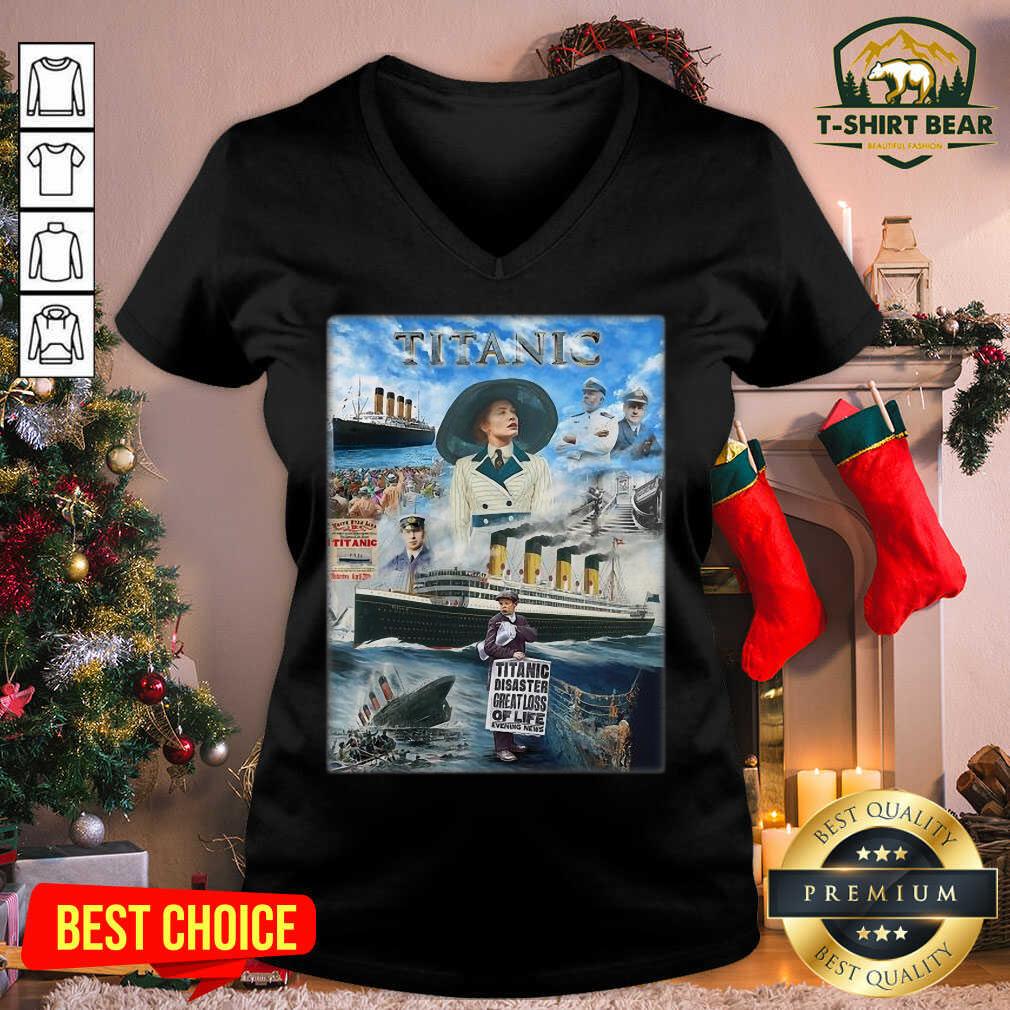 Lovely Titanic Sinking Gift Poster Vintage Memorabilia Movie Shirt
