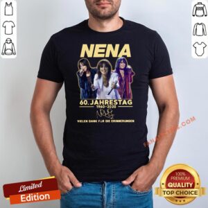 Good Nena 60 Jahrestag 1960 2020 Thank Signature Shirt