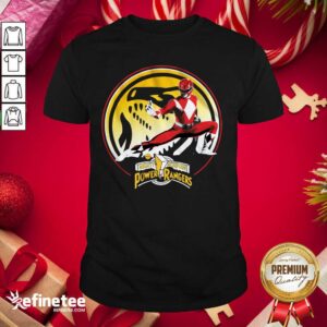 Super Nice Tyrannosaurus Power Coin Mighty Morphin Power Rangers Shirt