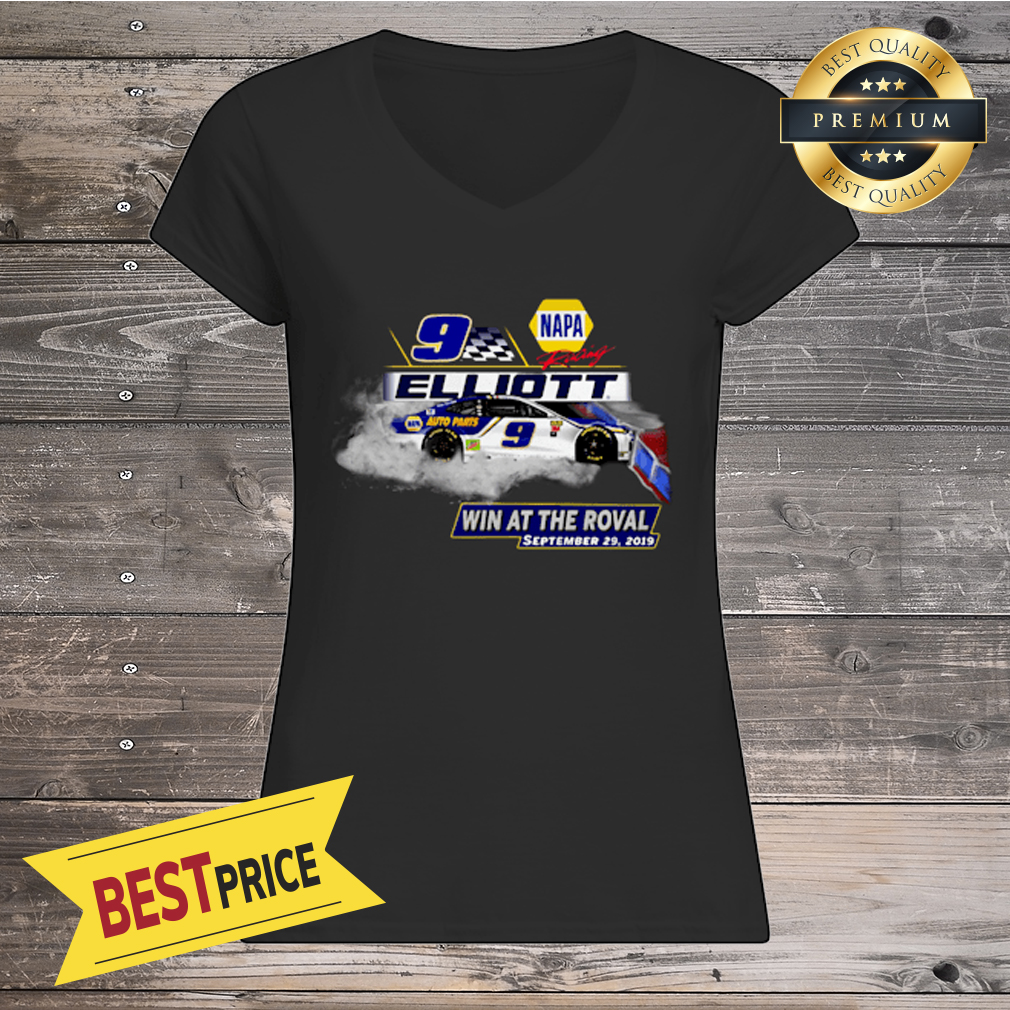 Memorable Memories 9 Elliott Win At The Roval September 29,2019 Shirt