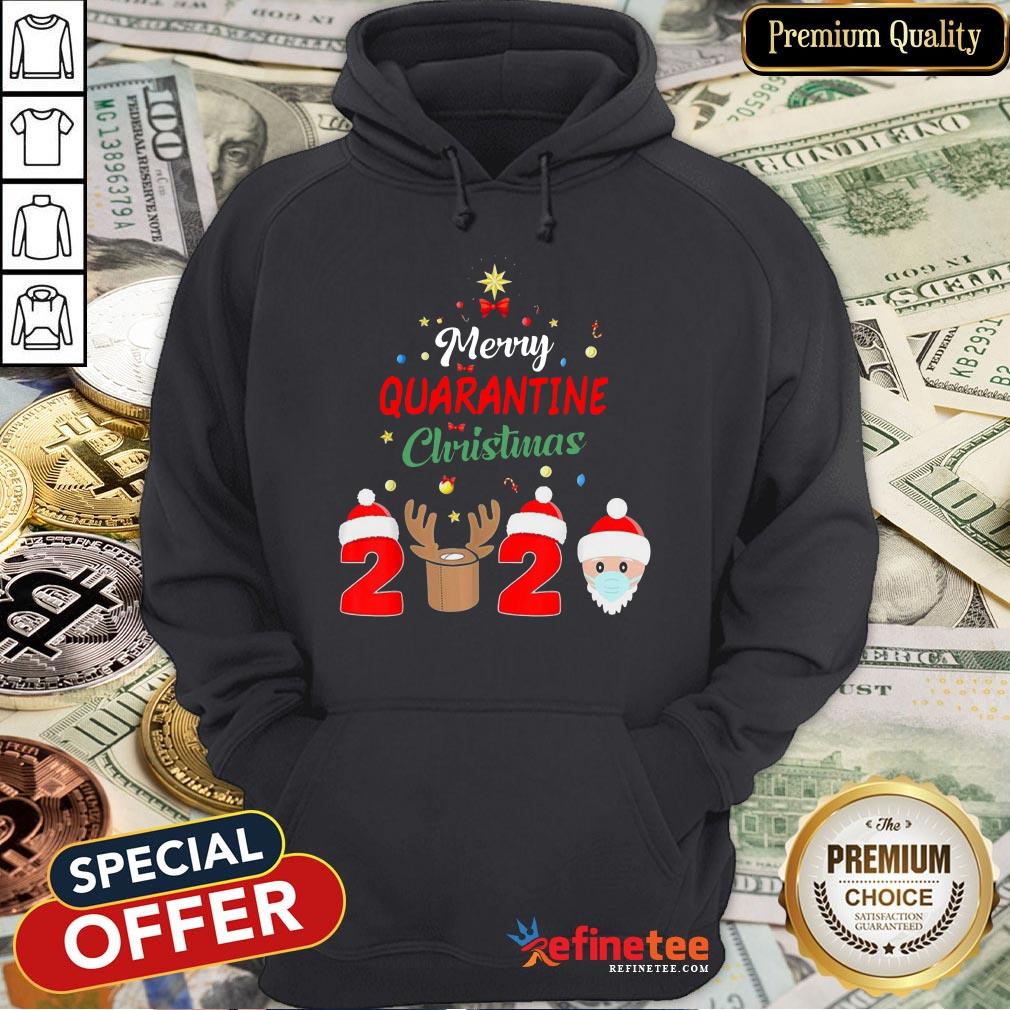 Merry Quarantine Christmas 2020 Xmas Pajamas Holidays Shirt