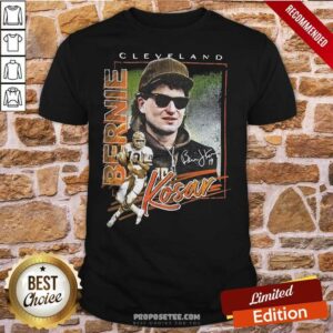 Perfect Bernie Kosar Too Cool Vintage Crew Shirt