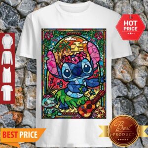 Pretty Stained Glass Style Dancing Stitch Shirt