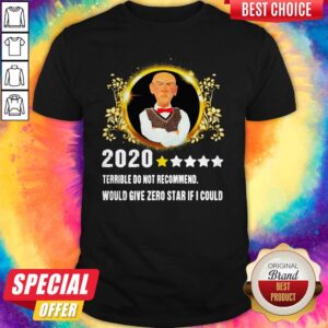 Jeff Dunham 2020 Terrible Do Not Recommend Would Give Zero Star If I Could Shirt