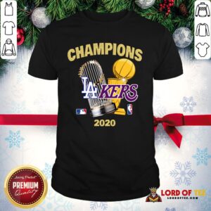 Top Champions Los Angeles Lakers World Series Champions 2020 Shirt