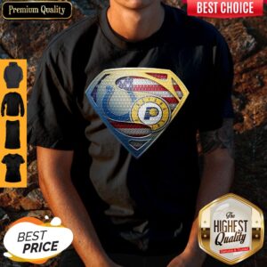 Nice Superman Boise State And Indiana Pacers American Flag Independence Day Shirt