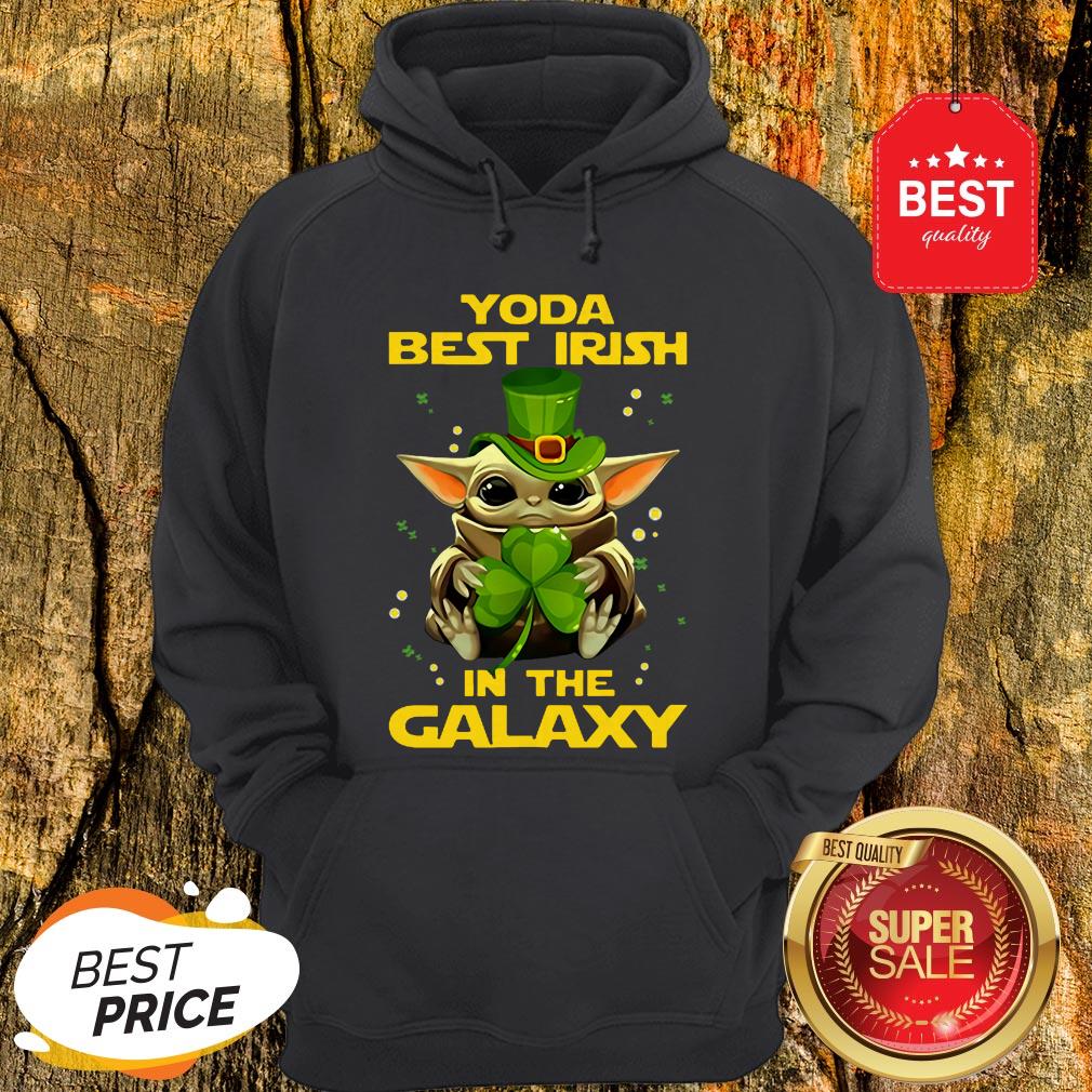 Nice Baby Yoda Best Irish In The Galaxy Star Wars Shirt