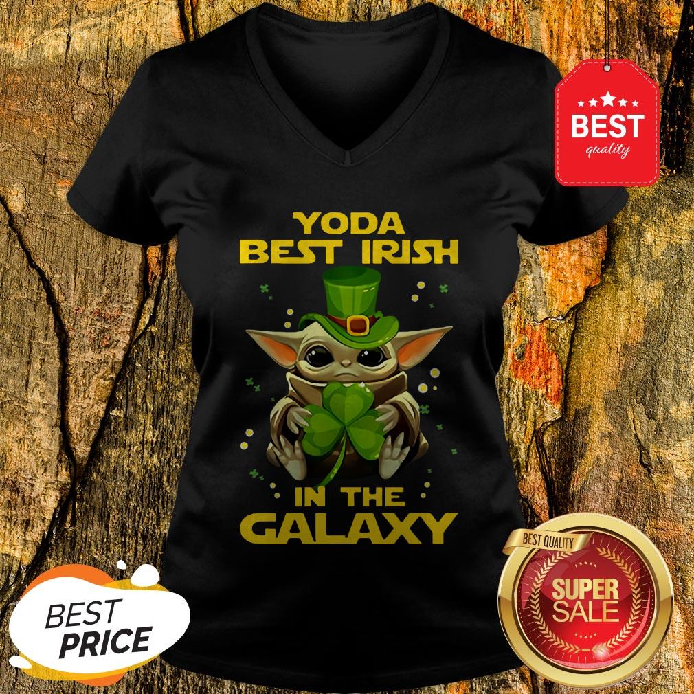 Nice Baby Yoda Best Irish In The Galaxy Star Wars Shirt