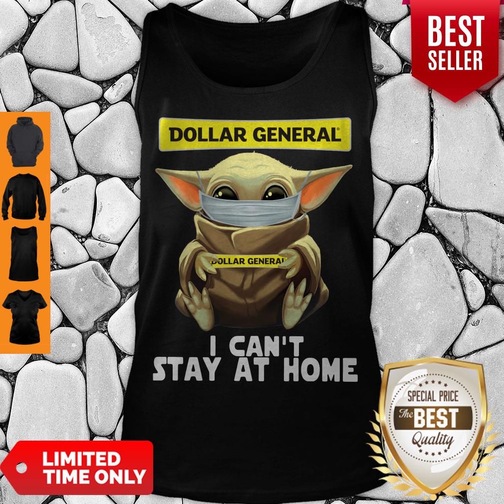Nice Baby Yoda Face Mask Hug Dollar General I Can’t Stay At Home Shirt