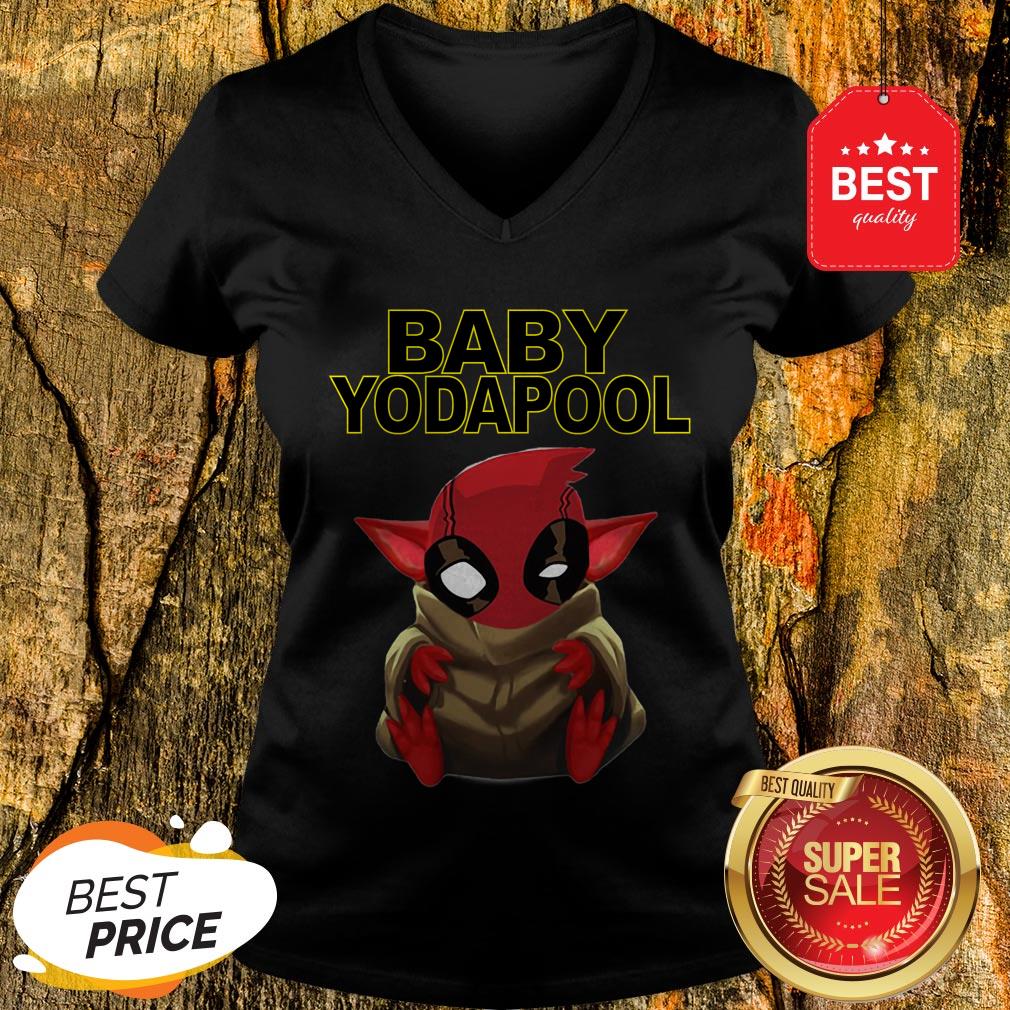 Nice Baby Yodapool Baby Yoda Mashup Deadpool Shirt