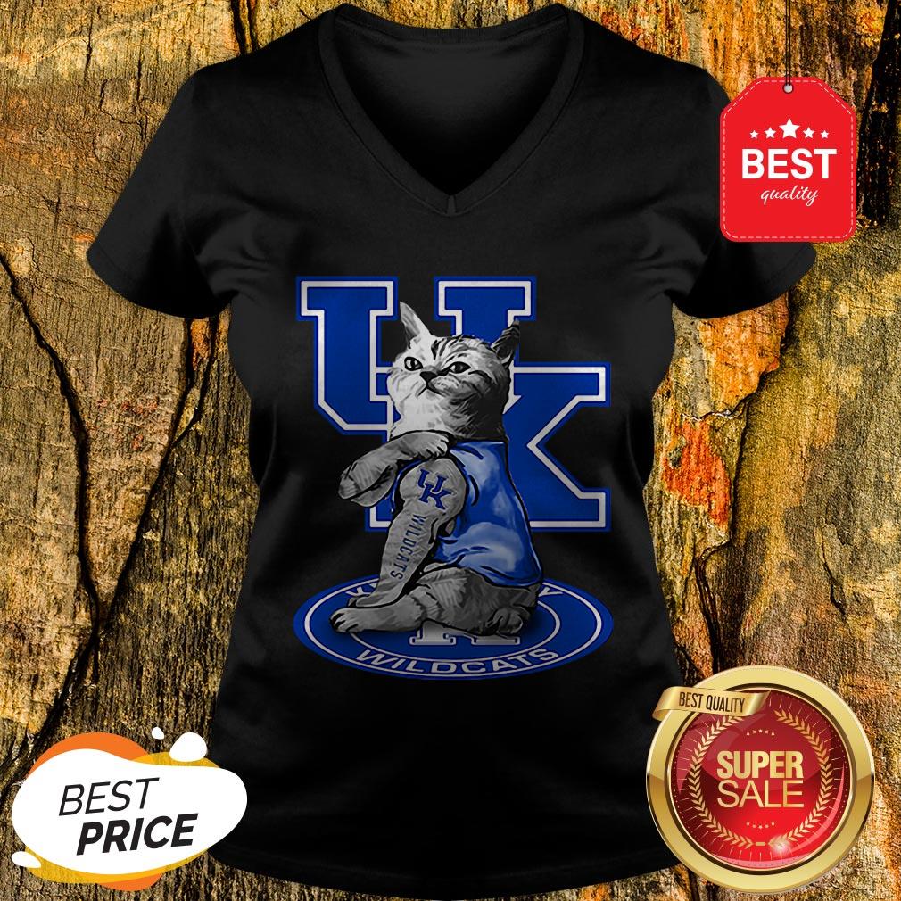 Nice Cat Tattoos Kentucky Wildcats Shirt
