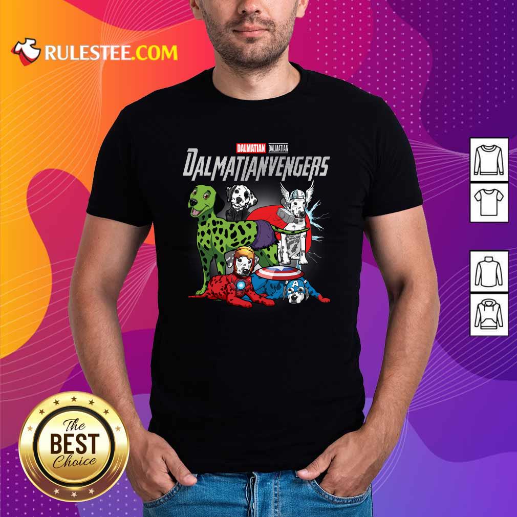 Nice Dalmatian Marvel Avengers Dalmatianvengers Shirt