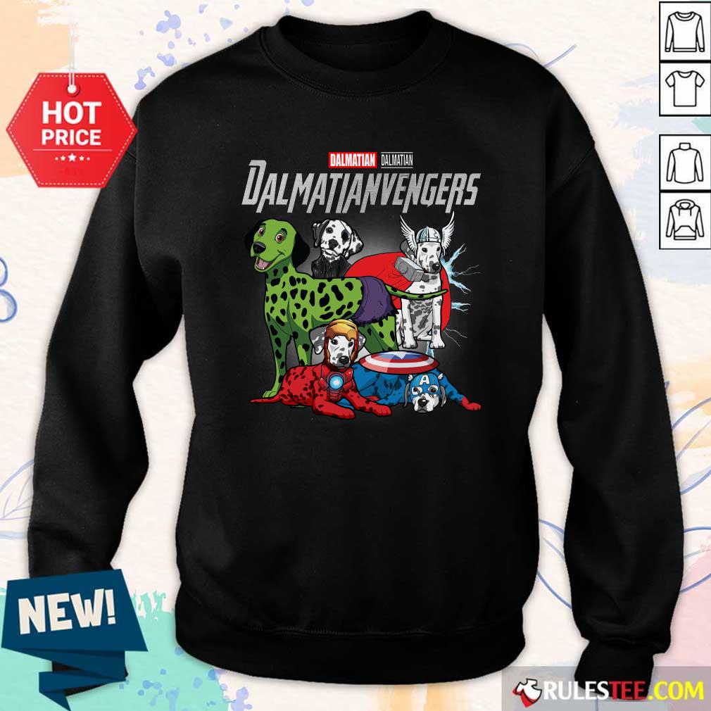 Nice Dalmatian Marvel Avengers Dalmatianvengers Shirt