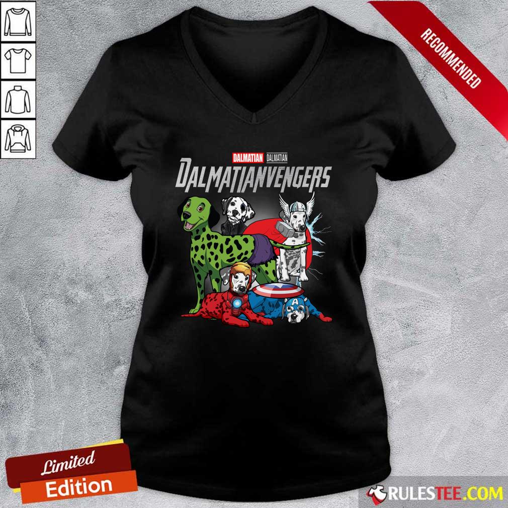 Nice Dalmatian Marvel Avengers Dalmatianvengers Shirt