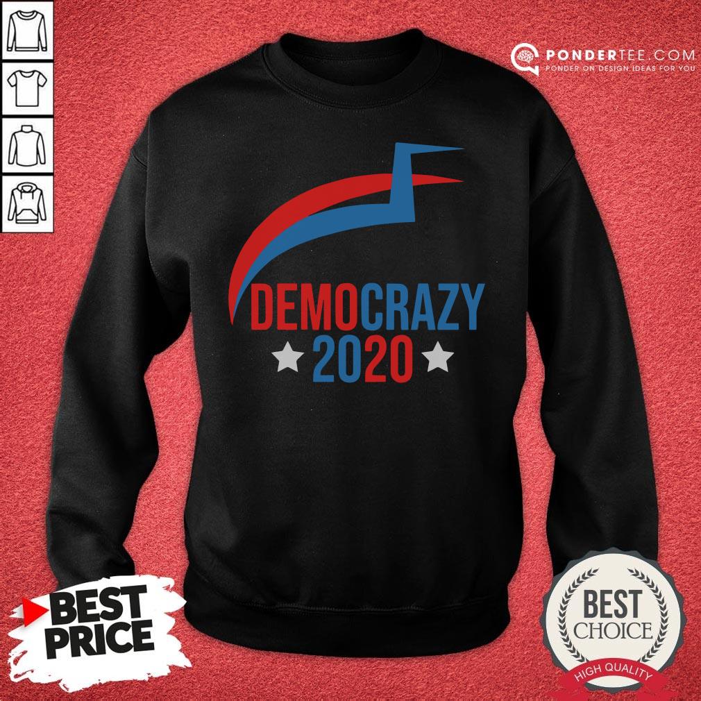 Nice Democrazy Fraud 2020 Pro Trump Rigged Election Shirt