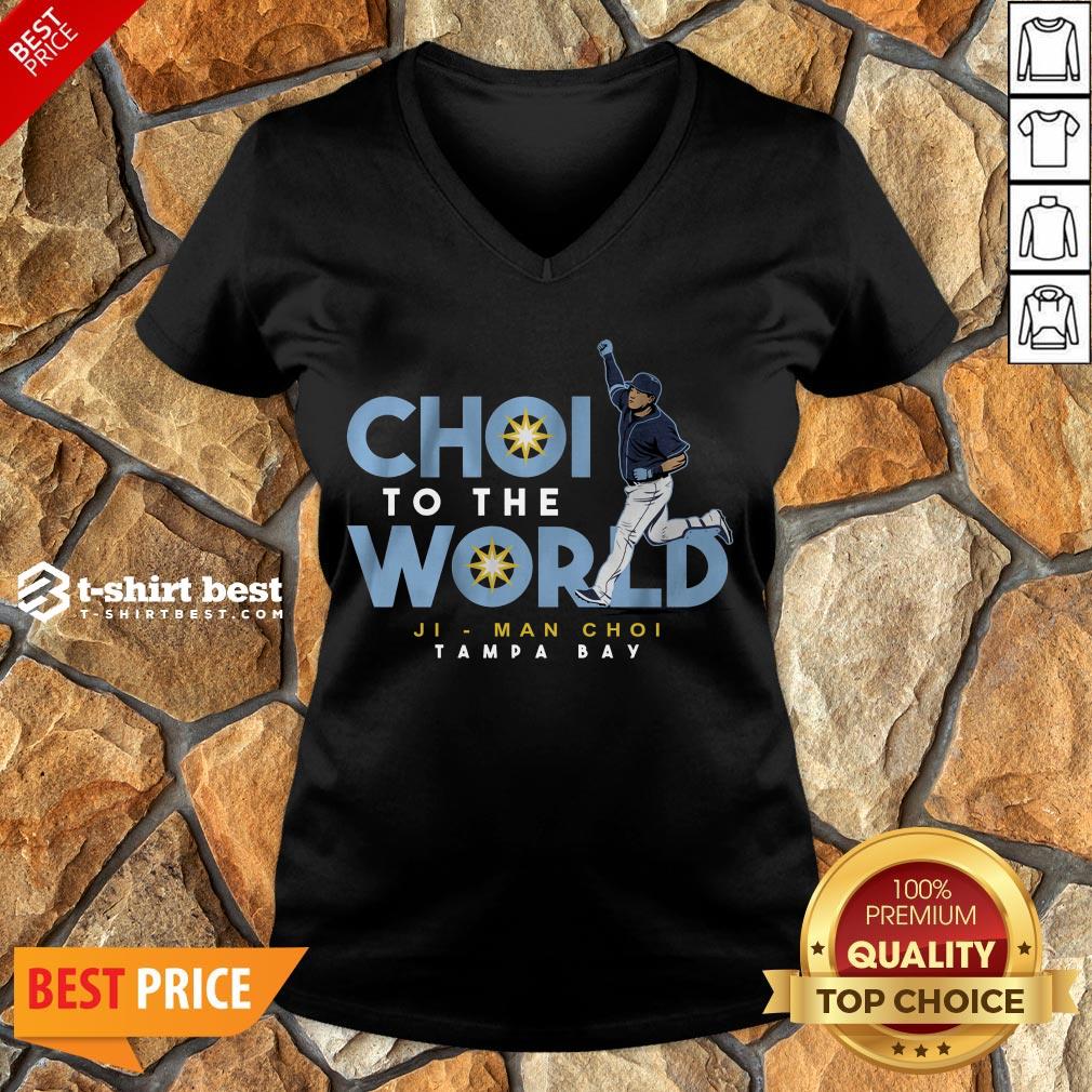 Nice Ji-Man Choi Tampa Bay Choi To The World Shirt
