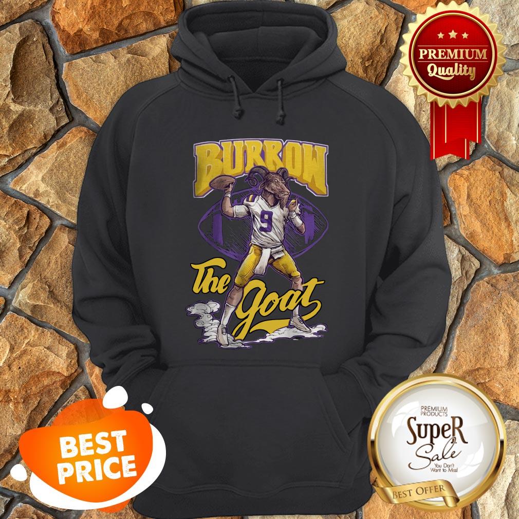 Nice LSU Tigers Joe Burrow The Goat Shirt
