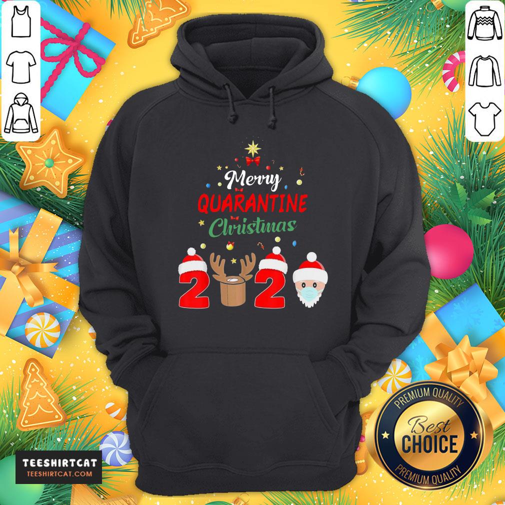 Nice Mery Quarantine Christmas 2020 Xmas Pajamas Holidays Shirt