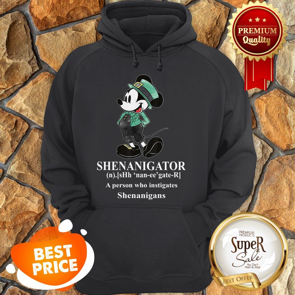 Nice Mickey Mouse Shenanigator Define St. Patrick’s Day Shirt
