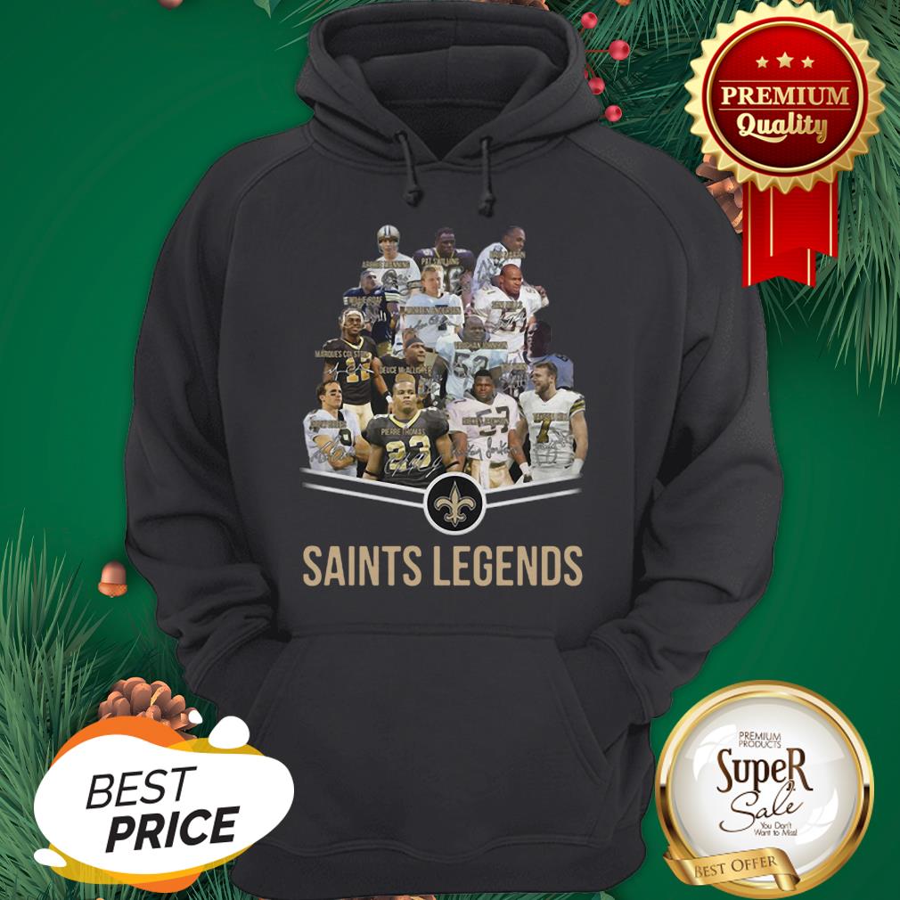 Nice New Orleans Saints Logo Saints Legends All Signature Shirt