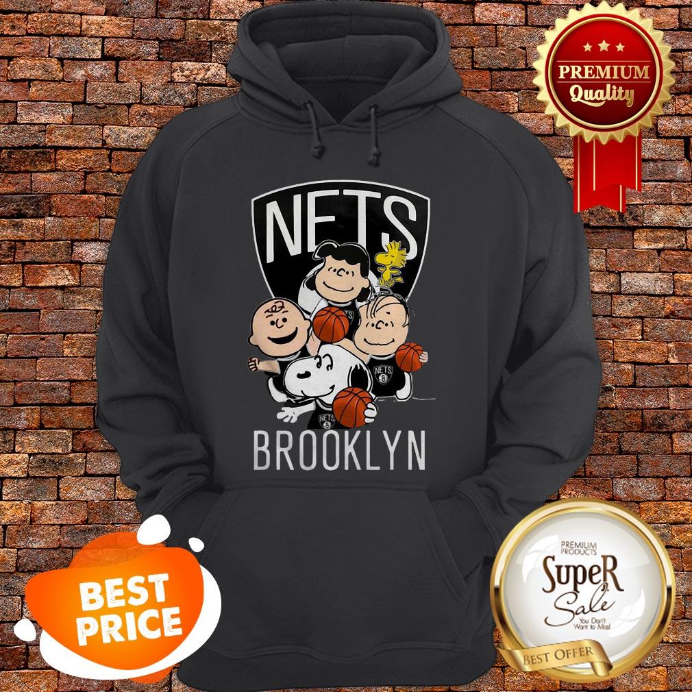 Nice Peanut Characters Mashup Brooklyn Nets Shirt