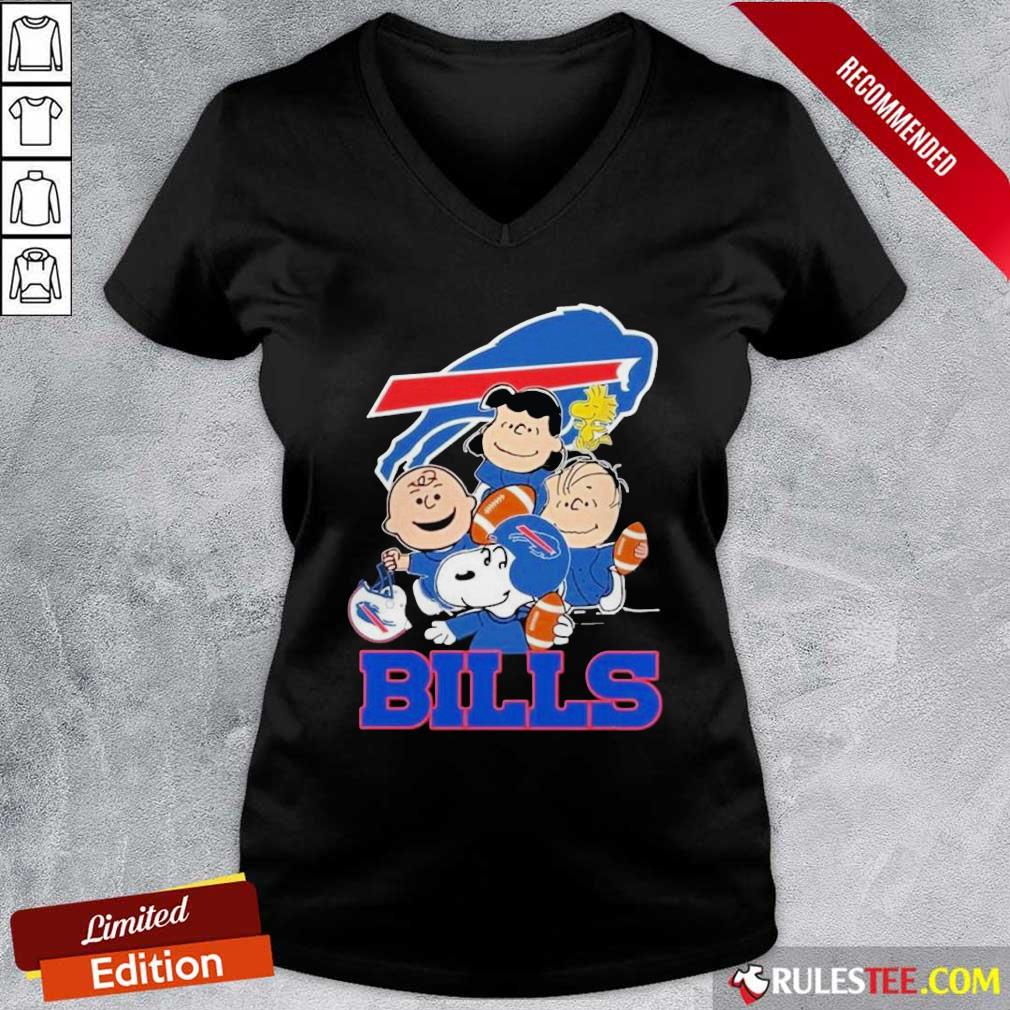 Nice The Buffalo Bills Snoopy The Peanuts Tee Unisex Shirt