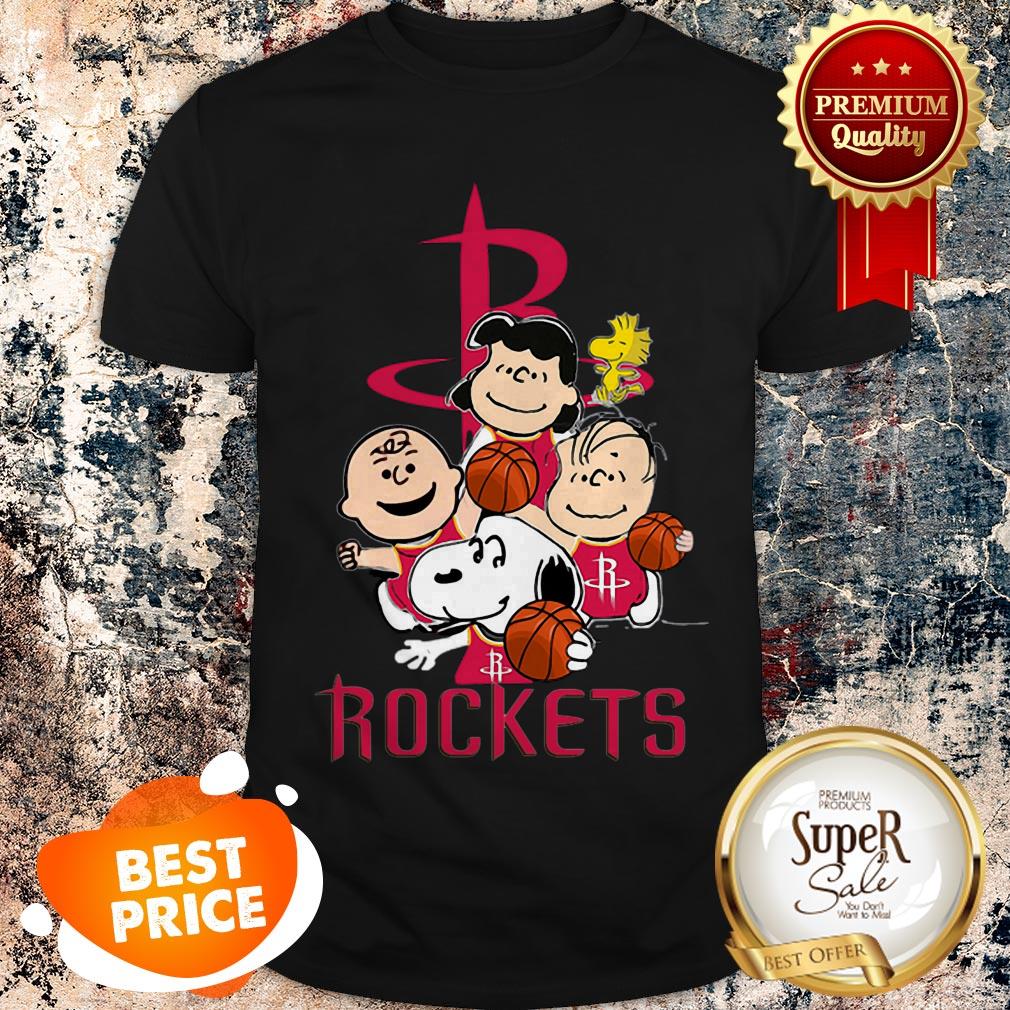 Nice The Peanut Houston Rockets Shirt