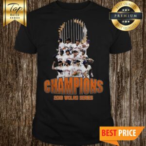 Official Astros Houston 2019 World Series Champions Flag Shirt