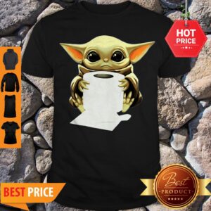Official Baby Yoda Hug Toilet Paper Shirt