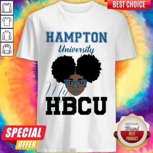 Black Girl Hampton University My HBCU Shirt