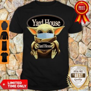 Pretty Baby Yoda Face Mask Hug Yard House Shirt