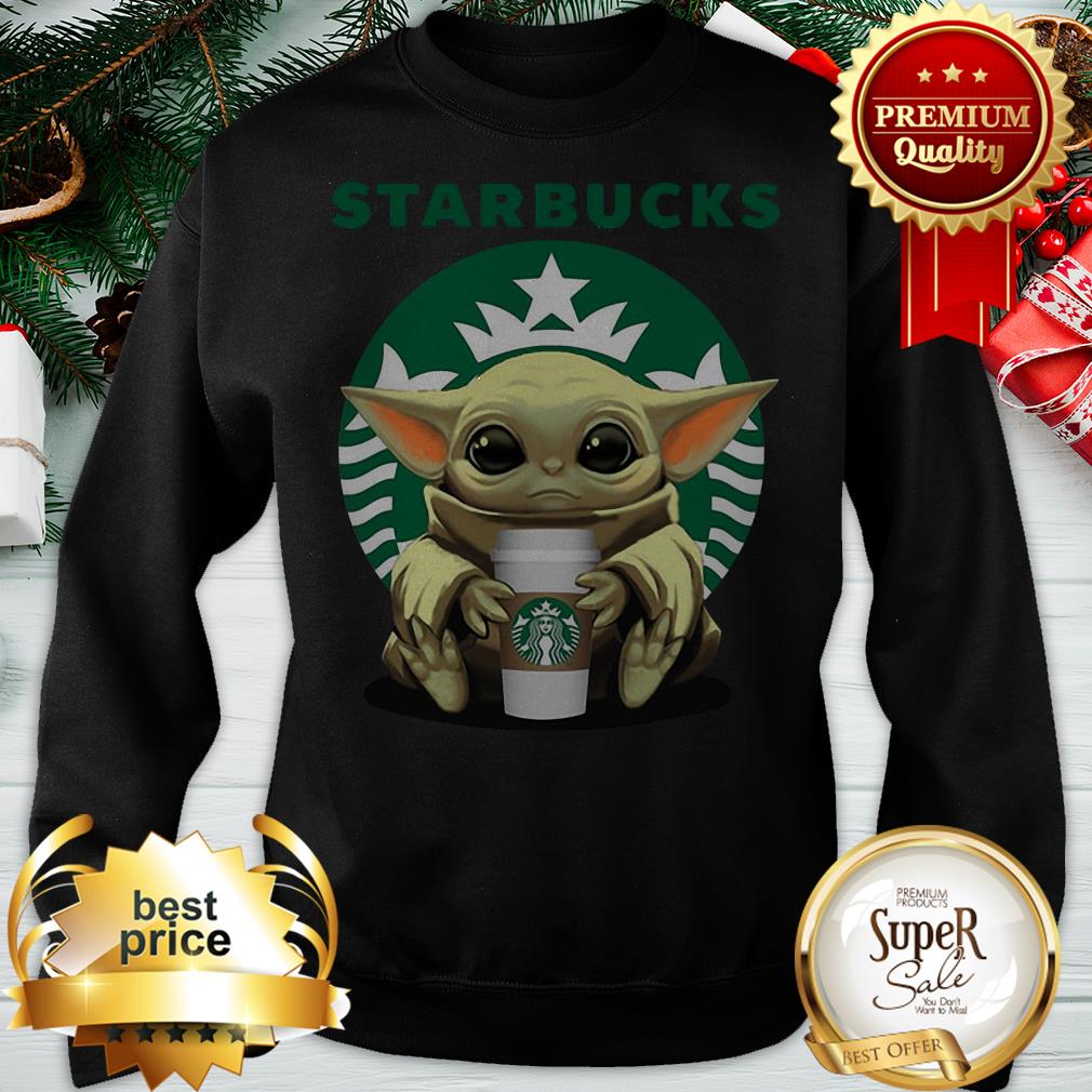 Official Baby Starbucks Baby Yoda Shirt