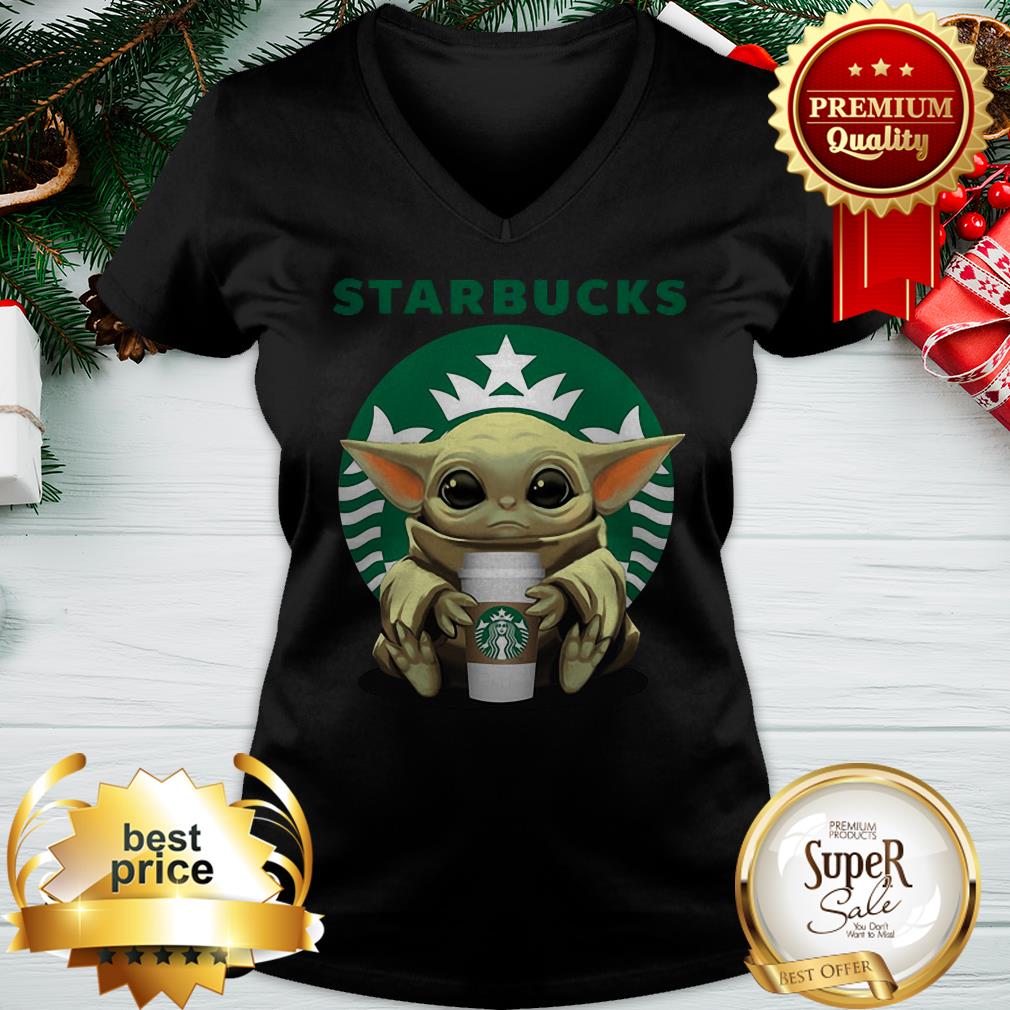 Official Baby Starbucks Baby Yoda Shirt