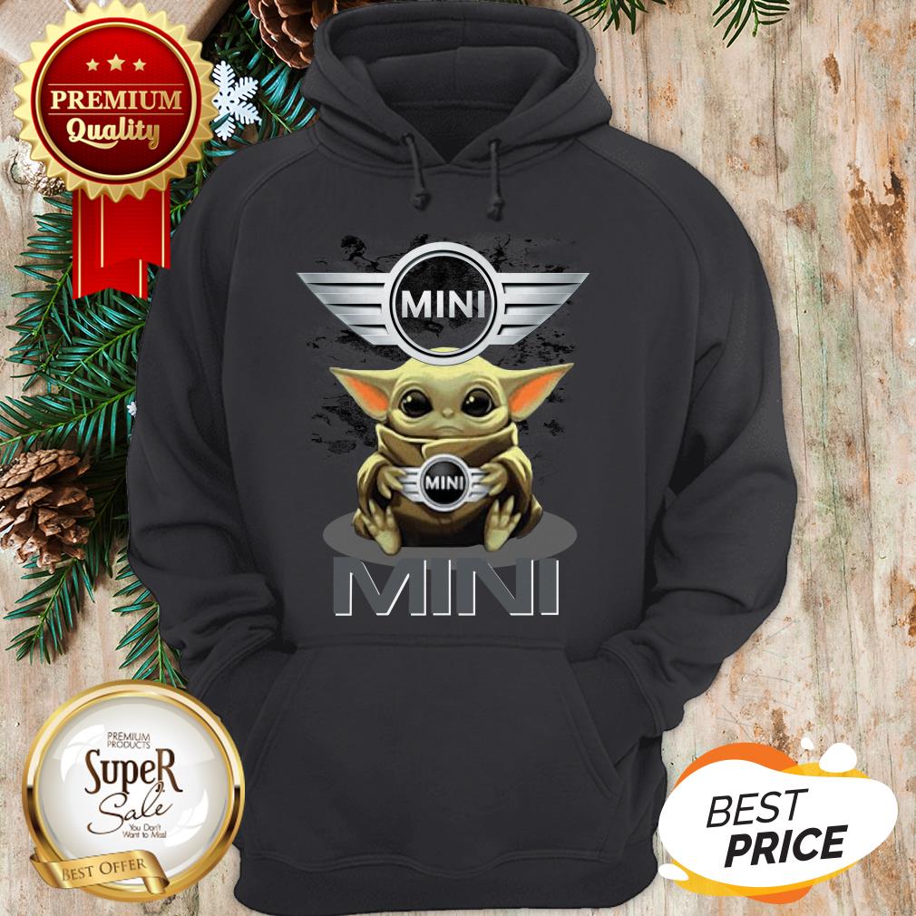 Official Baby Yoda Hug MINI BMW Star Wars Shirt