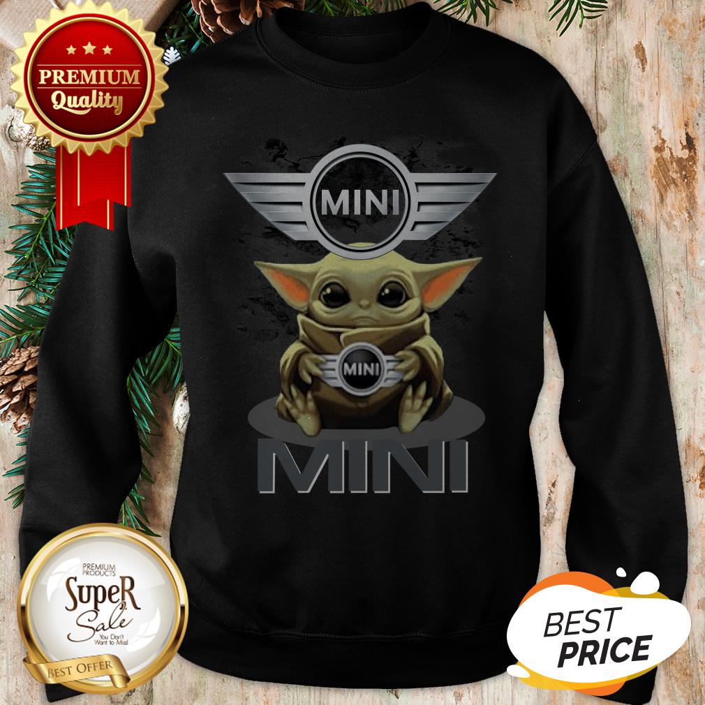 Official Baby Yoda Hug MINI BMW Star Wars Shirt