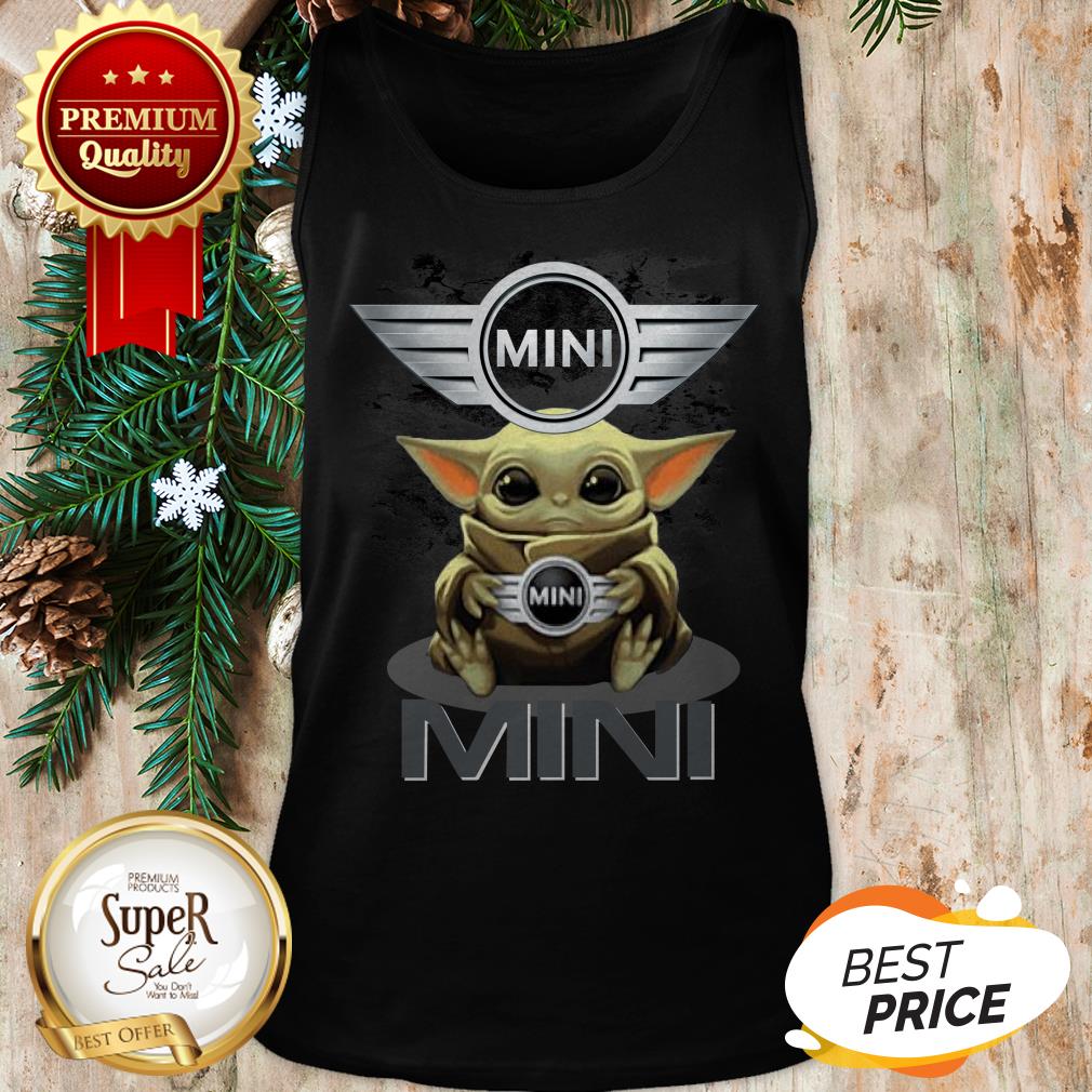 Official Baby Yoda Hug MINI BMW Star Wars Shirt