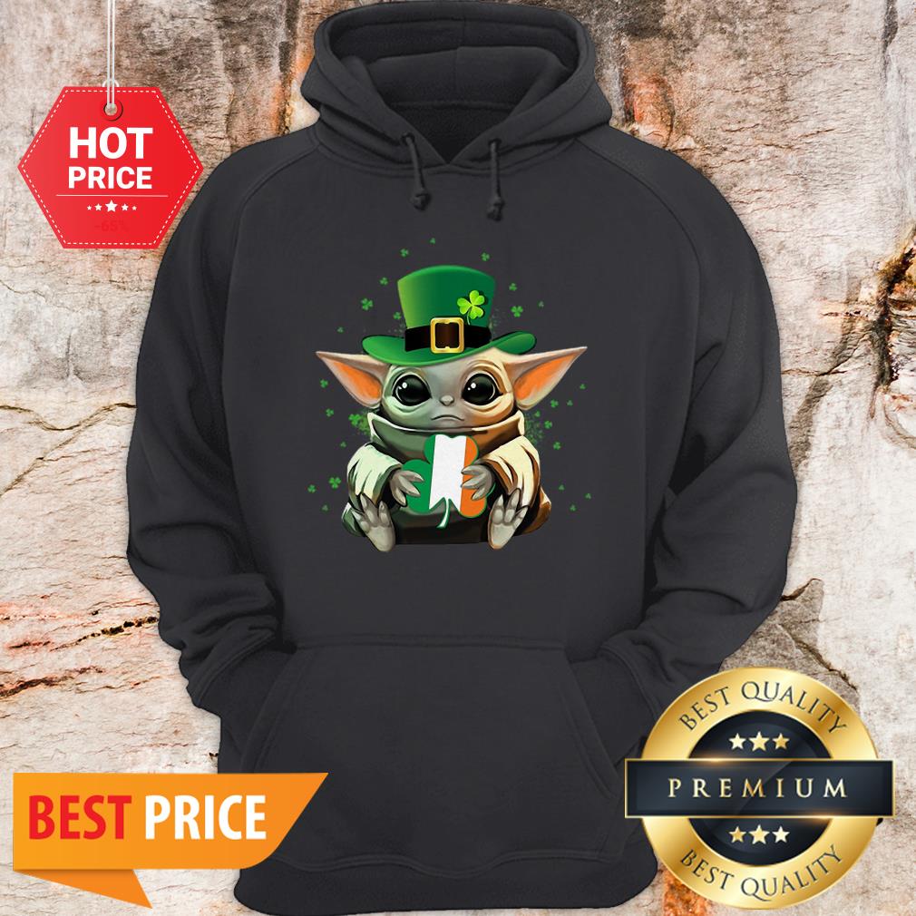Official Baby Yoda Hug St Patrick's Day Star Wars Shirt