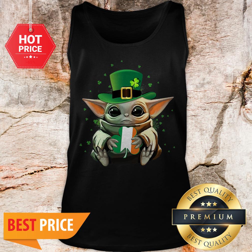 Official Baby Yoda Hug St Patrick's Day Star Wars Shirt