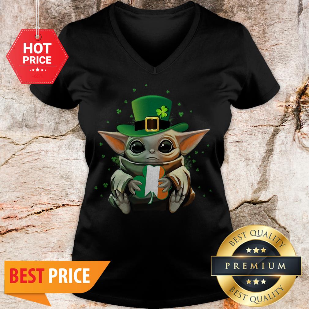 Official Baby Yoda Hug St Patrick's Day Star Wars Shirt