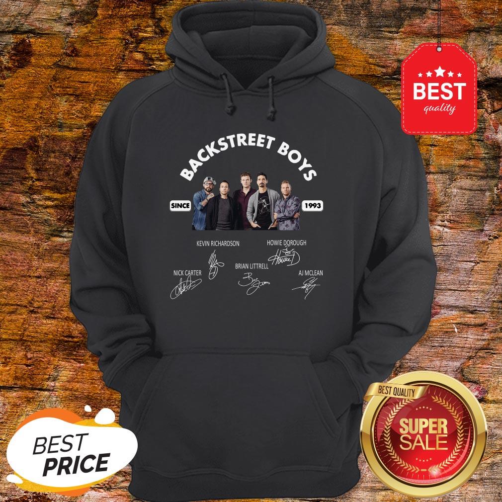 Official Backstreet Boys since 1993 DNA World Tour Signatures Shirt