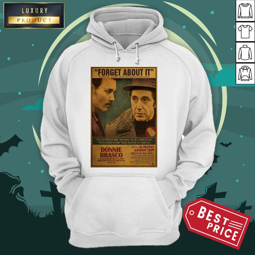 Official Donnie Brasco Al Pacino Johnny Depp Retro Movie Print Shirt