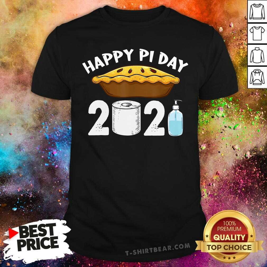 Official Happy Pi Day 2021 Cute Apple Pie Day Quarantine Shirt