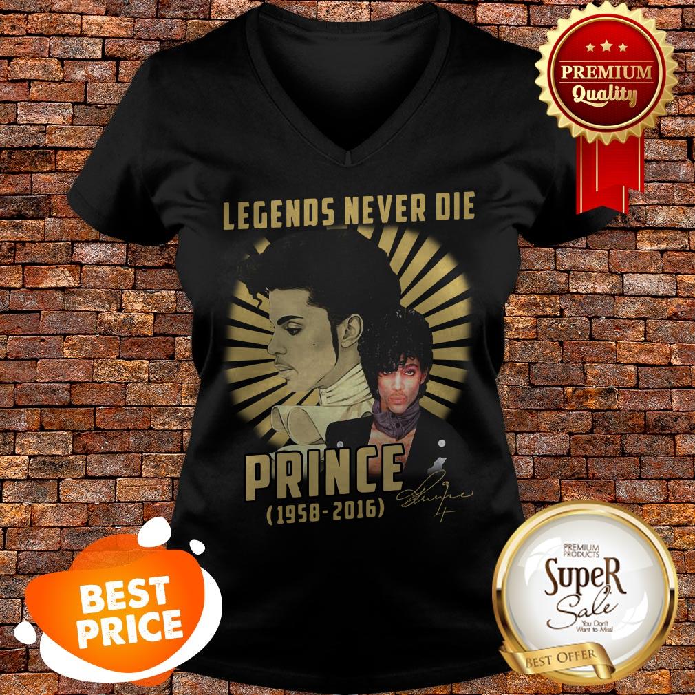 Official Legends Never Die Prince 1958-2016 Signature Shirt