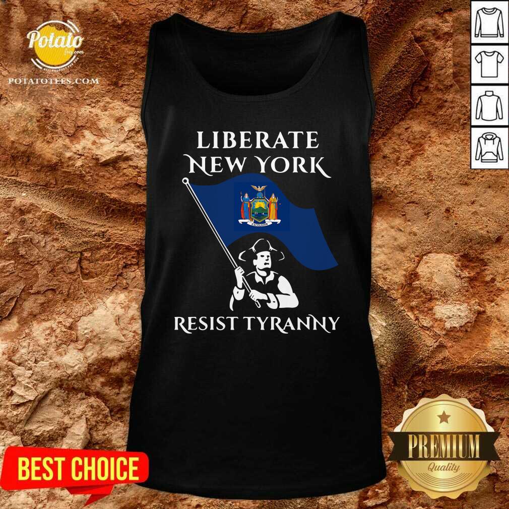 Official Liberate New York Resist Tyranny 2021 Shirt