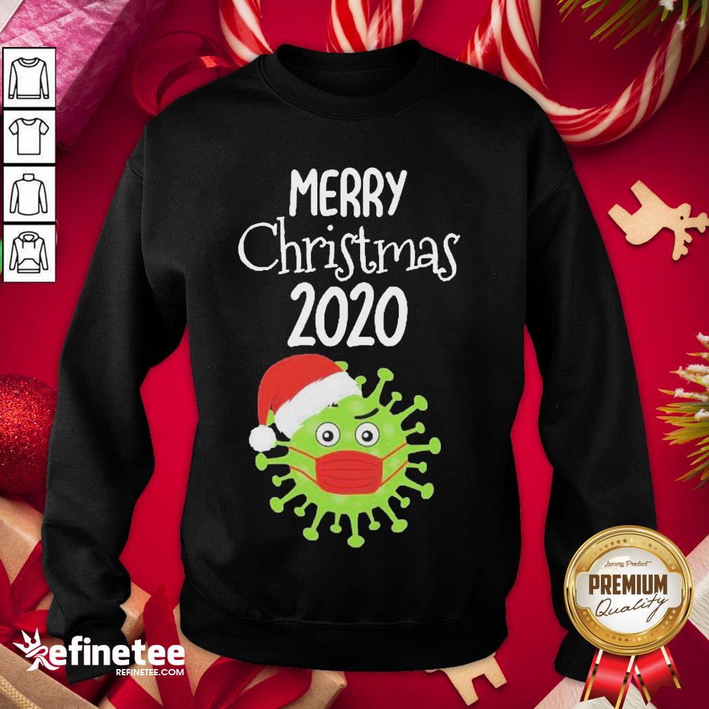 Official Merry Christmas 2020 Quarantine Christmas Viruscorona Shirt