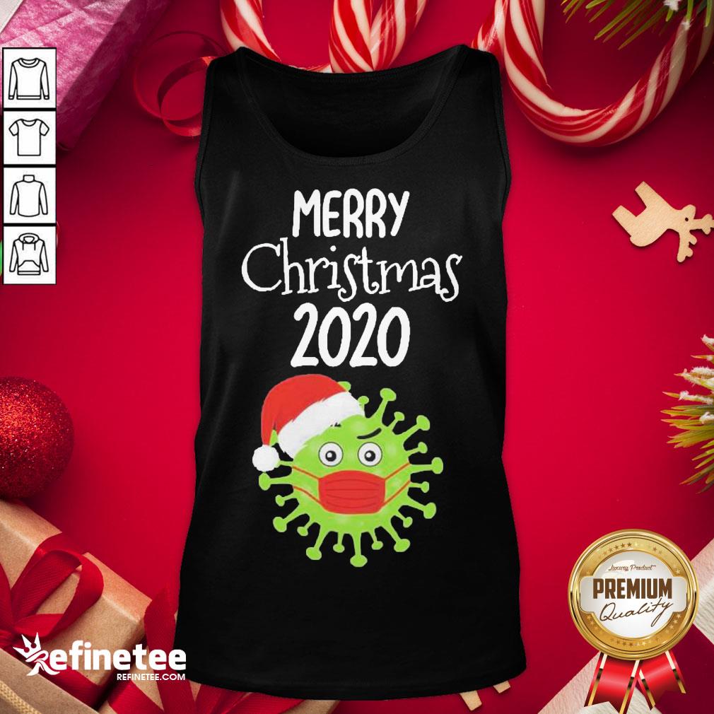Official Merry Christmas 2020 Quarantine Christmas Viruscorona Shirt