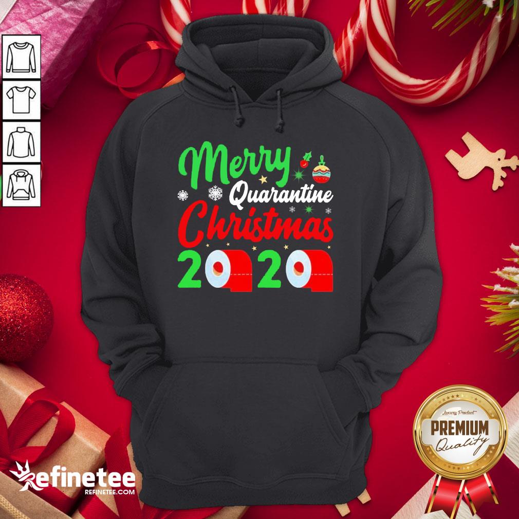 Official Merry Quarantine Christmas 2020 Funny Pajamas Gift Shirt