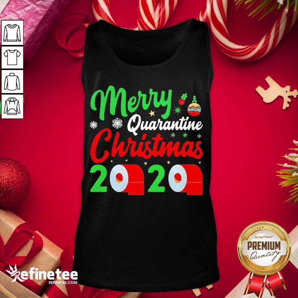 Official Merry Quarantine Christmas 2020 Funny Pajamas Gift Shirt